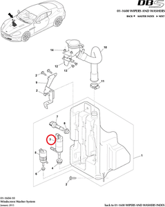 Headlamp Washer Motor and Pump