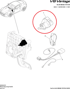 Brake Light Switch Assembly