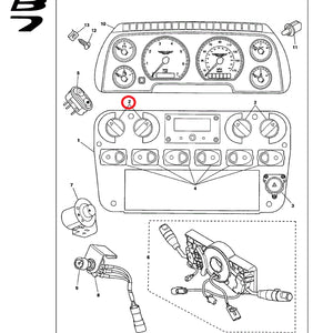 Air Conditioning Control Knob