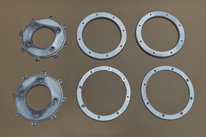 Rear Brake Disc Stiffener Ring, Retaining Ring and Drive Plate