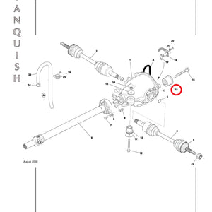 Rear Differential Isolator Assy