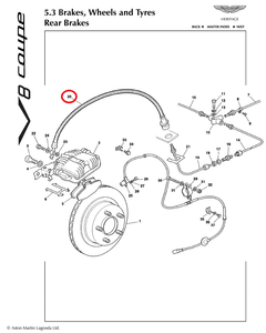 Rear Brake Hose
