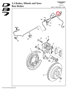 Brake Hose Assembly - Rear