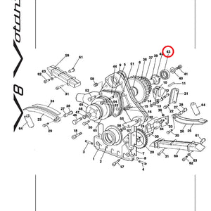 Intermediate Spindle Self Aligning Bearing