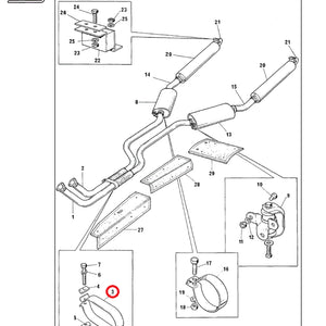Manifold Pipes Securing Strap